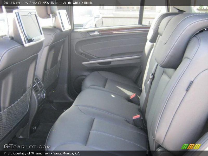 Arctic White / Black 2011 Mercedes-Benz GL 450 4Matic