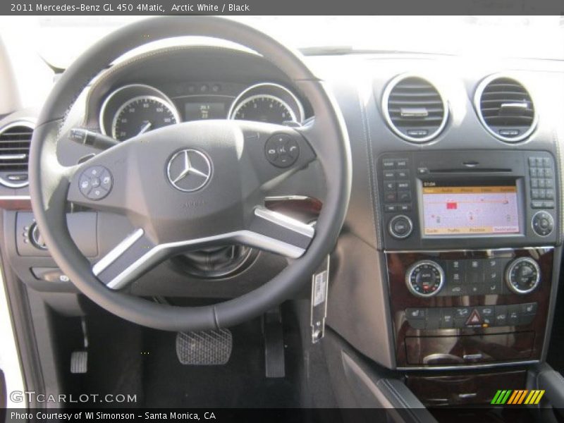 Arctic White / Black 2011 Mercedes-Benz GL 450 4Matic