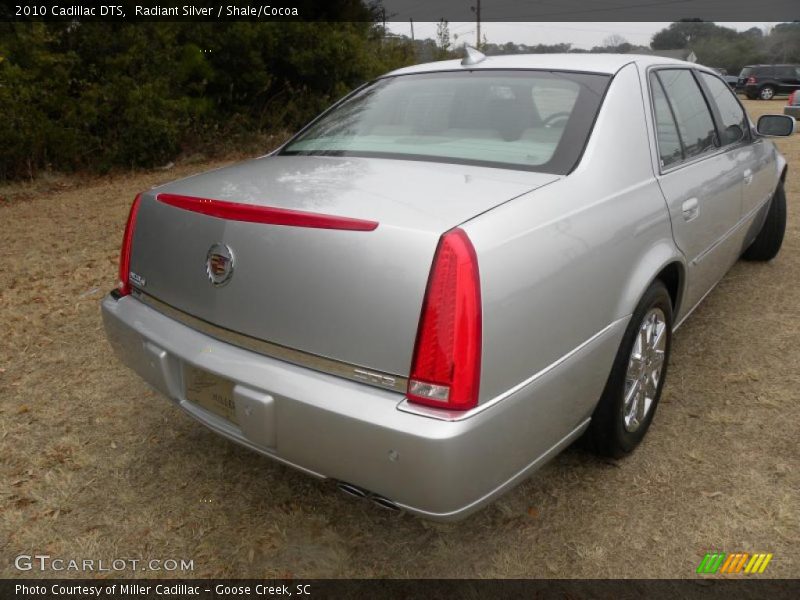 Radiant Silver / Shale/Cocoa 2010 Cadillac DTS