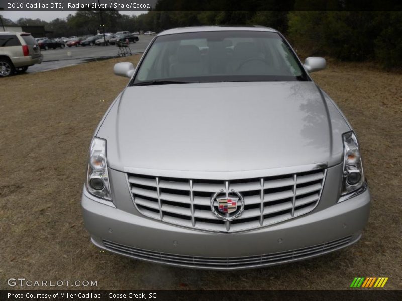 Radiant Silver / Shale/Cocoa 2010 Cadillac DTS