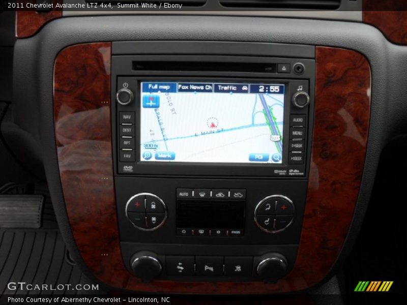 Summit White / Ebony 2011 Chevrolet Avalanche LTZ 4x4