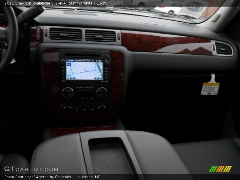 Summit White / Ebony 2011 Chevrolet Avalanche LTZ 4x4
