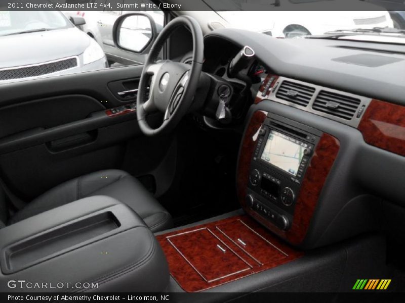 Summit White / Ebony 2011 Chevrolet Avalanche LTZ 4x4
