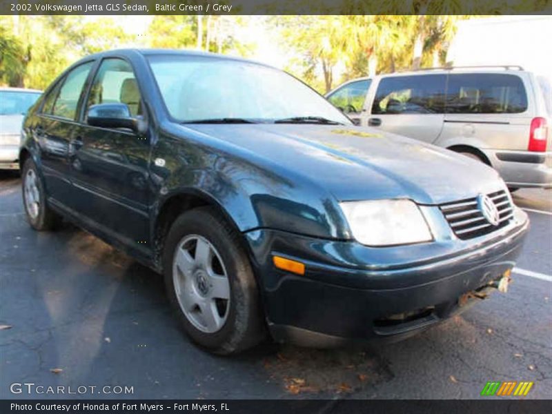Baltic Green / Grey 2002 Volkswagen Jetta GLS Sedan