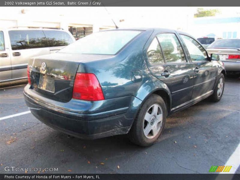 Baltic Green / Grey 2002 Volkswagen Jetta GLS Sedan