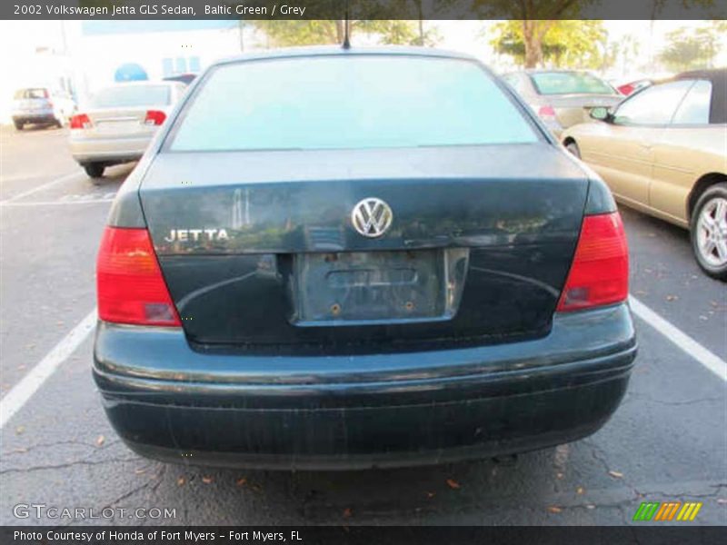 Baltic Green / Grey 2002 Volkswagen Jetta GLS Sedan