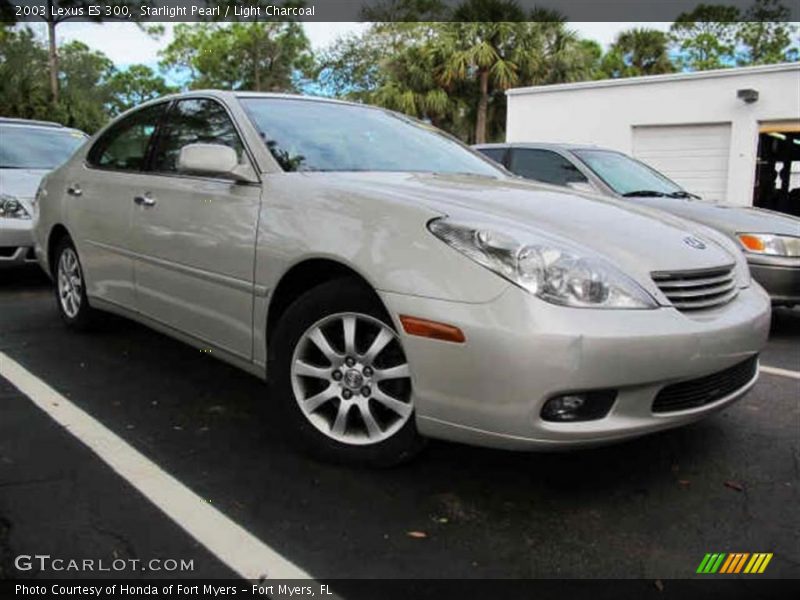 Starlight Pearl / Light Charcoal 2003 Lexus ES 300