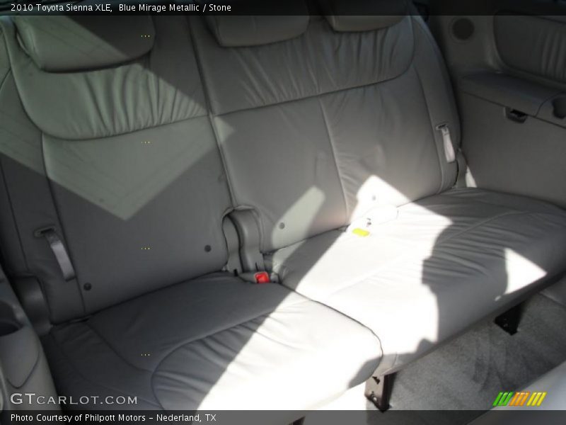 Blue Mirage Metallic / Stone 2010 Toyota Sienna XLE