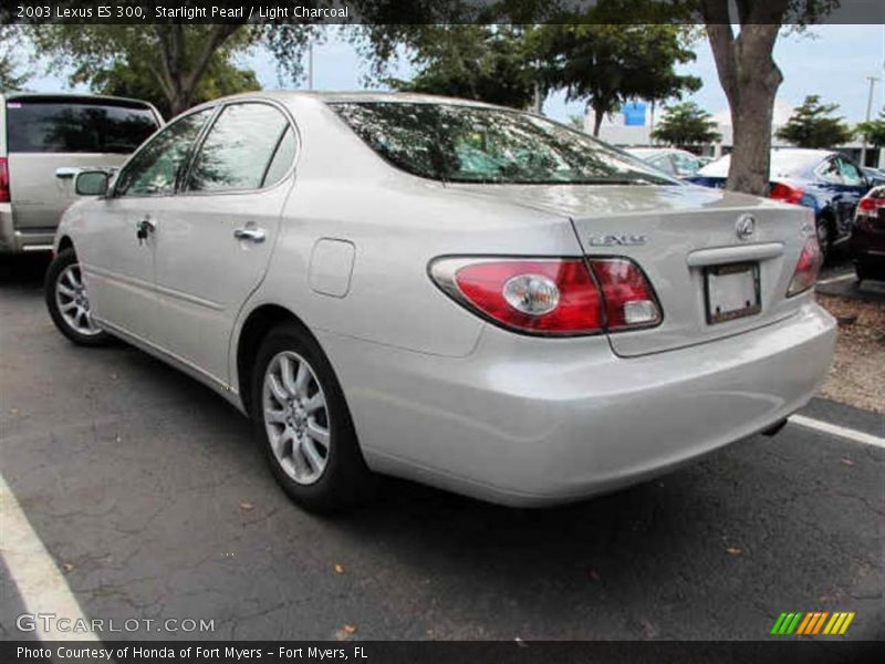 Starlight Pearl / Light Charcoal 2003 Lexus ES 300