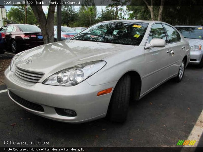 Starlight Pearl / Light Charcoal 2003 Lexus ES 300