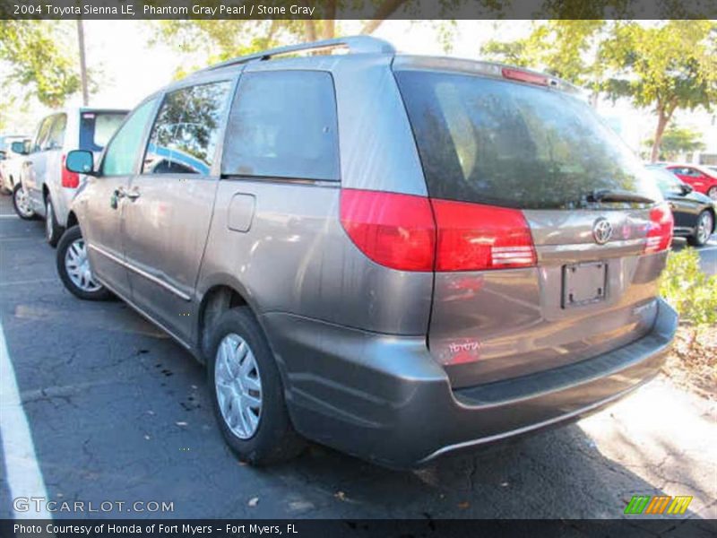 Phantom Gray Pearl / Stone Gray 2004 Toyota Sienna LE