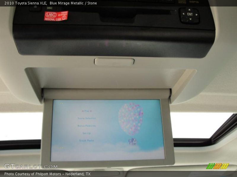 Blue Mirage Metallic / Stone 2010 Toyota Sienna XLE