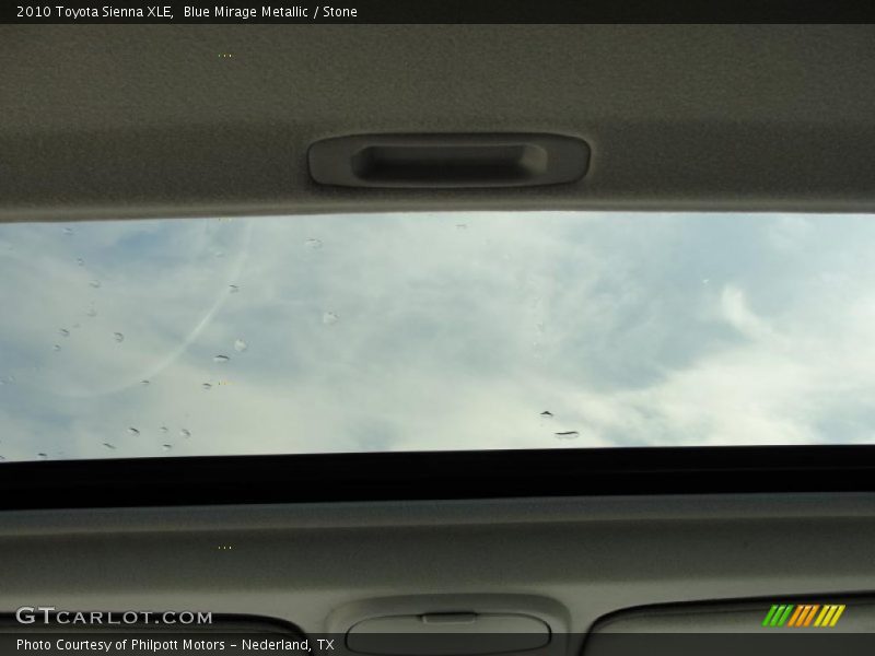 Blue Mirage Metallic / Stone 2010 Toyota Sienna XLE