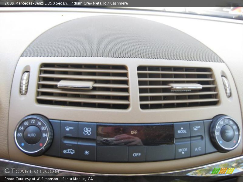 Indium Grey Metallic / Cashmere 2009 Mercedes-Benz E 350 Sedan