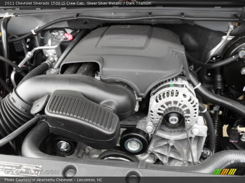  2011 Silverado 1500 LS Crew Cab Engine - 4.8 Liter Flex-Fuel OHV 16-Valve Vortec V8