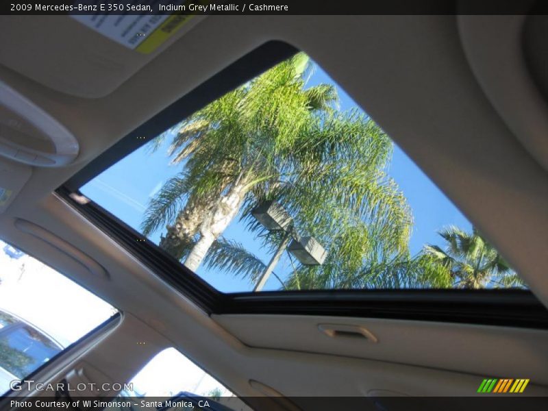 Indium Grey Metallic / Cashmere 2009 Mercedes-Benz E 350 Sedan