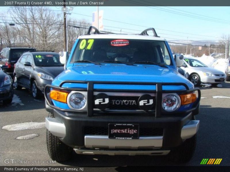 Voodoo Blue / Dark Charcoal 2007 Toyota FJ Cruiser 4WD