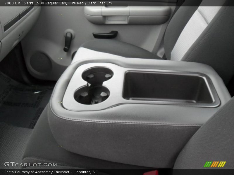 Fire Red / Dark Titanium 2008 GMC Sierra 1500 Regular Cab