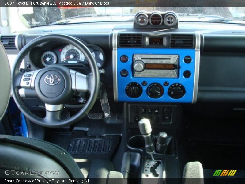 Voodoo Blue / Dark Charcoal 2007 Toyota FJ Cruiser 4WD