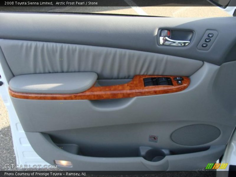 Arctic Frost Pearl / Stone 2008 Toyota Sienna Limited