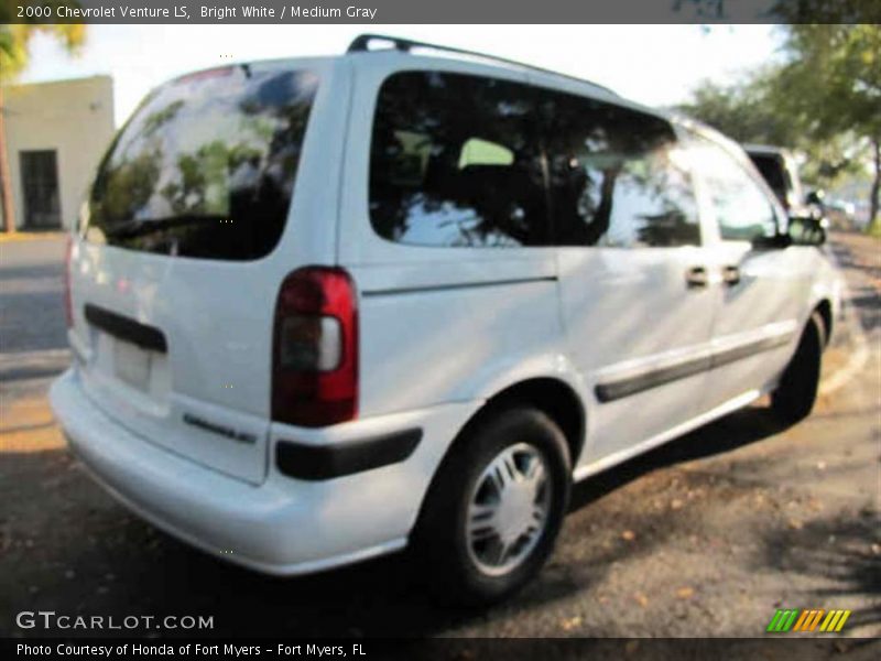 Bright White / Medium Gray 2000 Chevrolet Venture LS