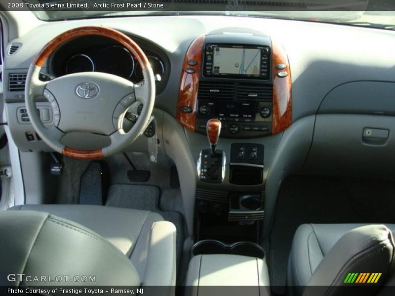 Arctic Frost Pearl / Stone 2008 Toyota Sienna Limited