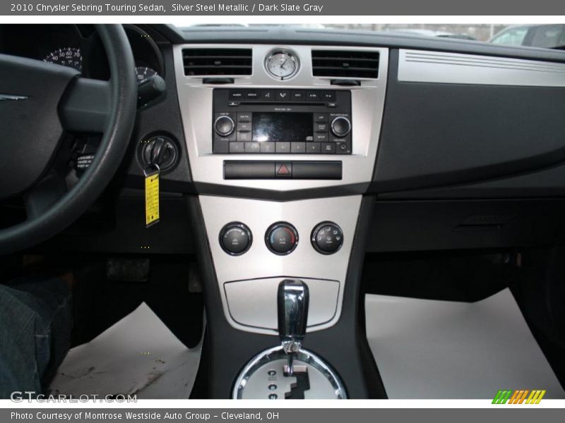 Silver Steel Metallic / Dark Slate Gray 2010 Chrysler Sebring Touring Sedan