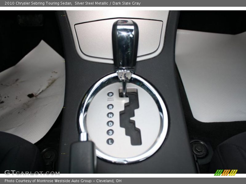 Silver Steel Metallic / Dark Slate Gray 2010 Chrysler Sebring Touring Sedan