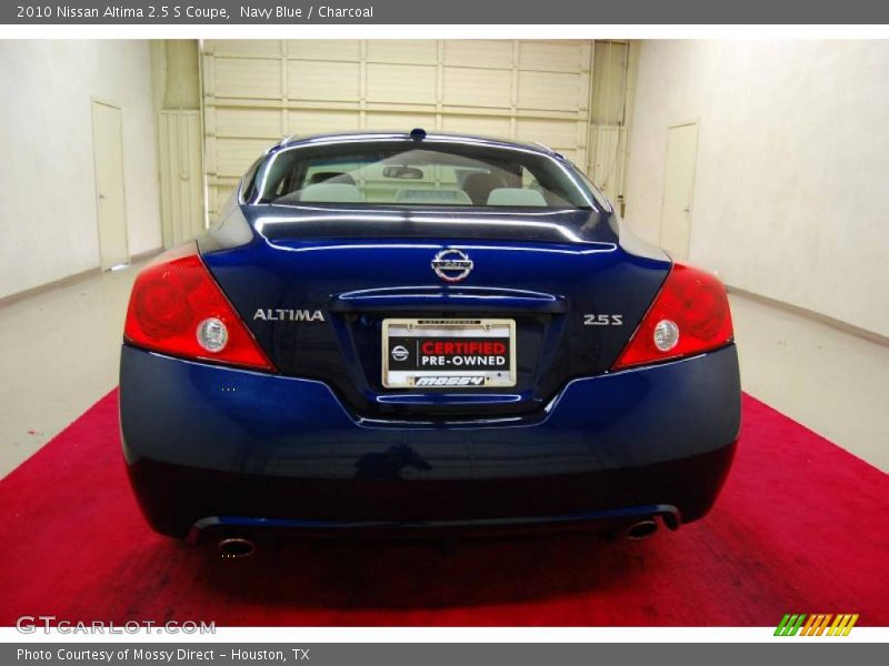 Navy Blue / Charcoal 2010 Nissan Altima 2.5 S Coupe