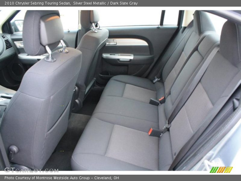 Silver Steel Metallic / Dark Slate Gray 2010 Chrysler Sebring Touring Sedan