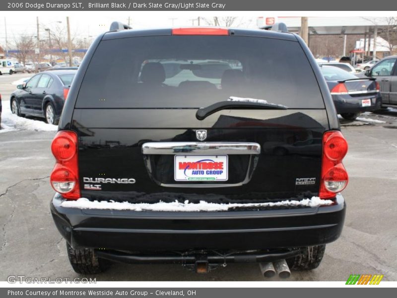 Brilliant Black / Dark Slate Gray/Light Slate Gray 2006 Dodge Durango SLT