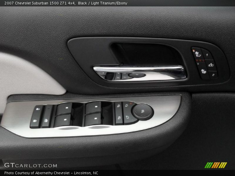 Black / Light Titanium/Ebony 2007 Chevrolet Suburban 1500 Z71 4x4