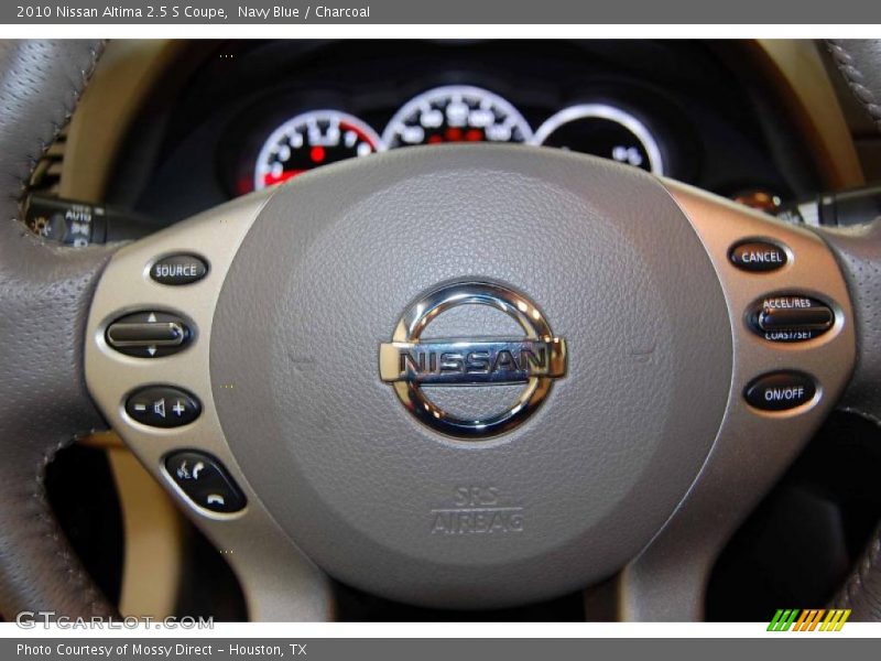 Navy Blue / Charcoal 2010 Nissan Altima 2.5 S Coupe