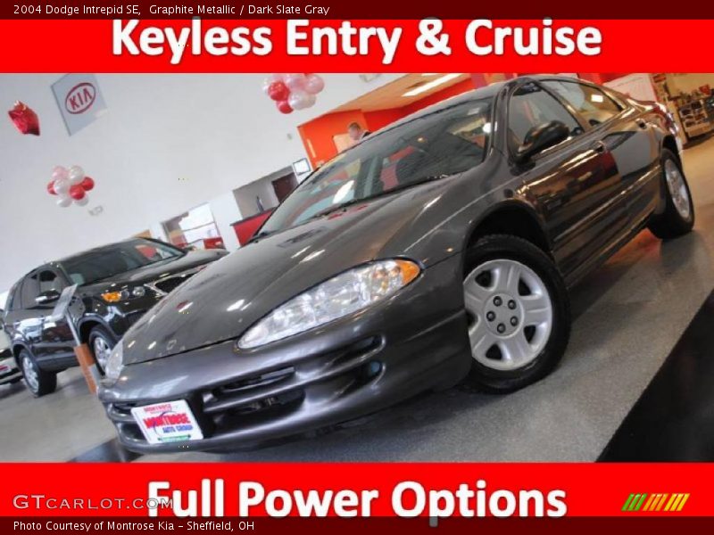Graphite Metallic / Dark Slate Gray 2004 Dodge Intrepid SE