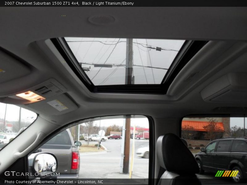 Black / Light Titanium/Ebony 2007 Chevrolet Suburban 1500 Z71 4x4