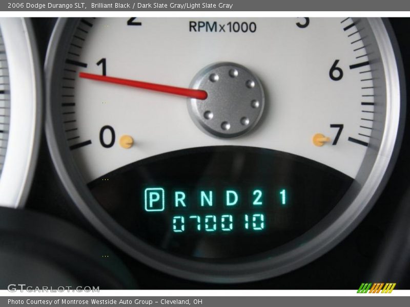 Brilliant Black / Dark Slate Gray/Light Slate Gray 2006 Dodge Durango SLT