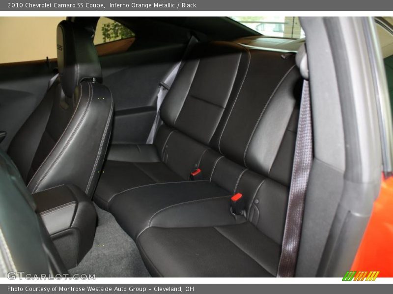 Inferno Orange Metallic / Black 2010 Chevrolet Camaro SS Coupe