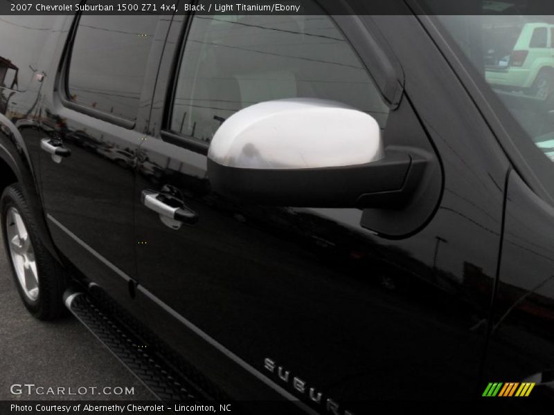 Black / Light Titanium/Ebony 2007 Chevrolet Suburban 1500 Z71 4x4