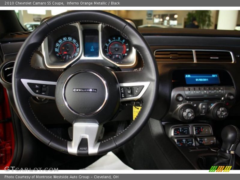 Controls of 2010 Camaro SS Coupe