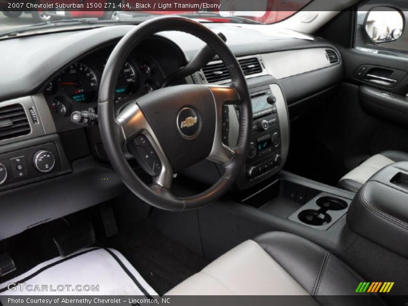 Black / Light Titanium/Ebony 2007 Chevrolet Suburban 1500 Z71 4x4