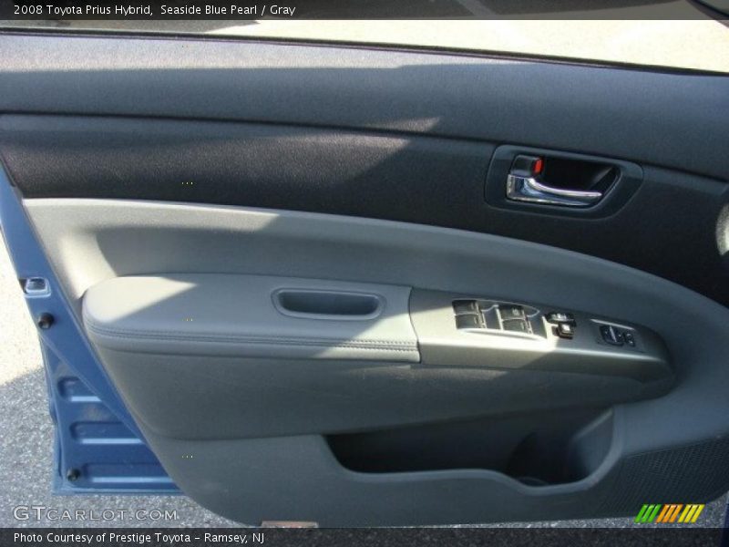 Seaside Blue Pearl / Gray 2008 Toyota Prius Hybrid