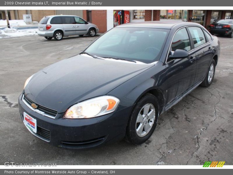 Imperial Blue Metallic / Ebony 2009 Chevrolet Impala LT