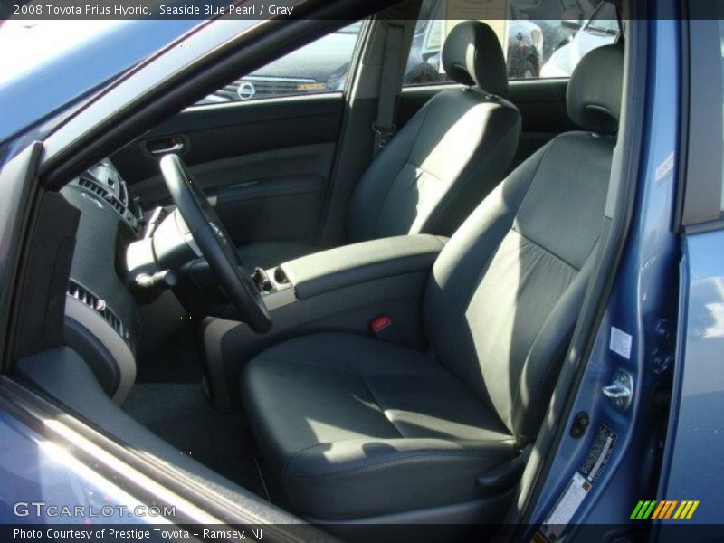 Seaside Blue Pearl / Gray 2008 Toyota Prius Hybrid
