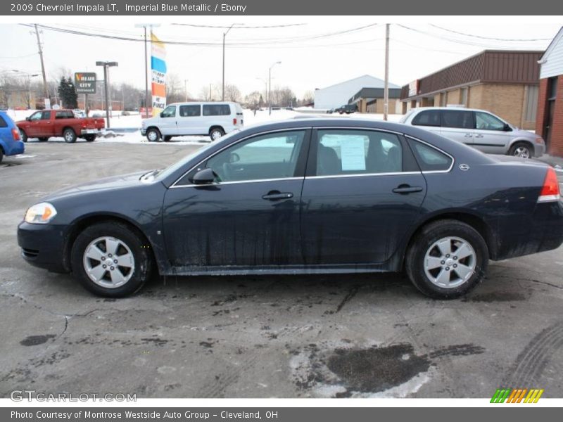 Imperial Blue Metallic / Ebony 2009 Chevrolet Impala LT