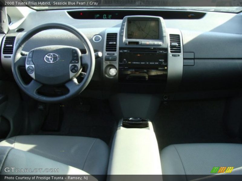 Seaside Blue Pearl / Gray 2008 Toyota Prius Hybrid