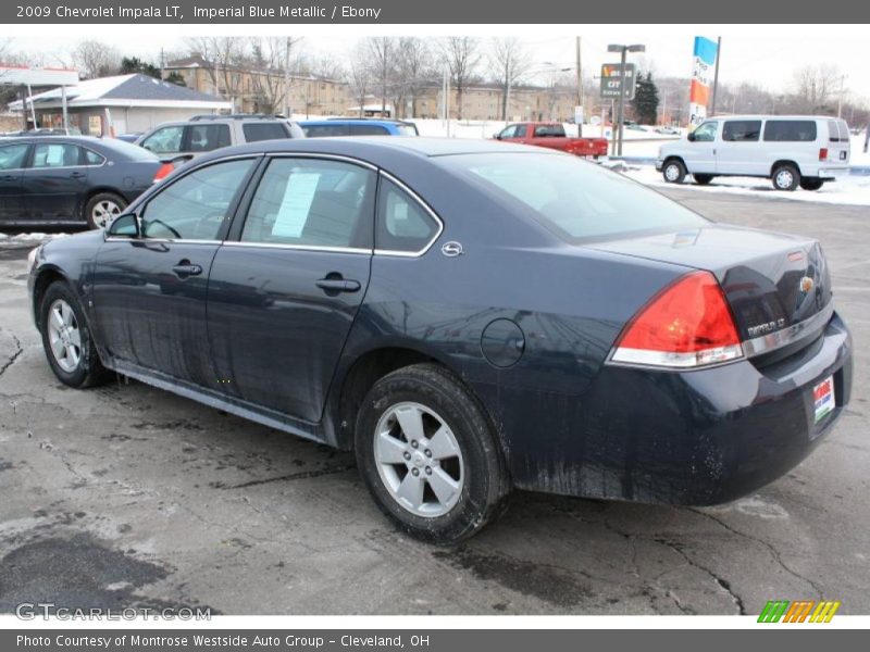 Imperial Blue Metallic / Ebony 2009 Chevrolet Impala LT