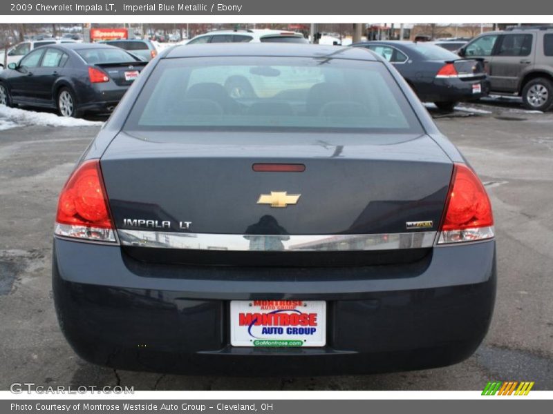 Imperial Blue Metallic / Ebony 2009 Chevrolet Impala LT