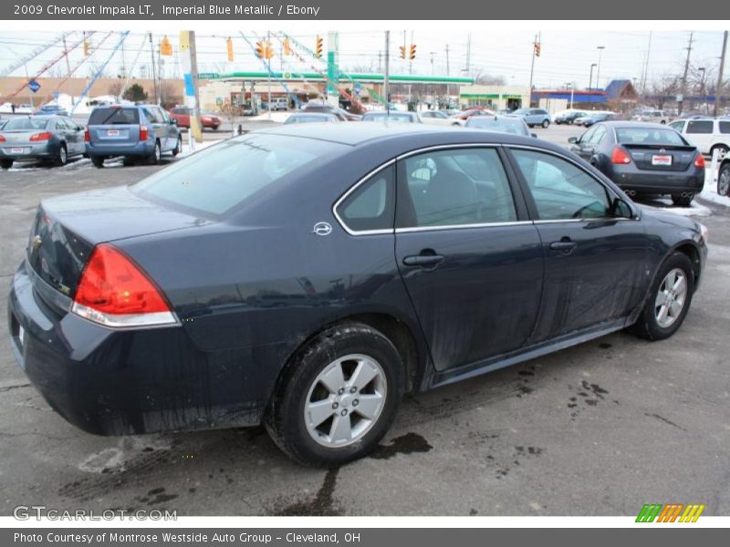 Imperial Blue Metallic / Ebony 2009 Chevrolet Impala LT