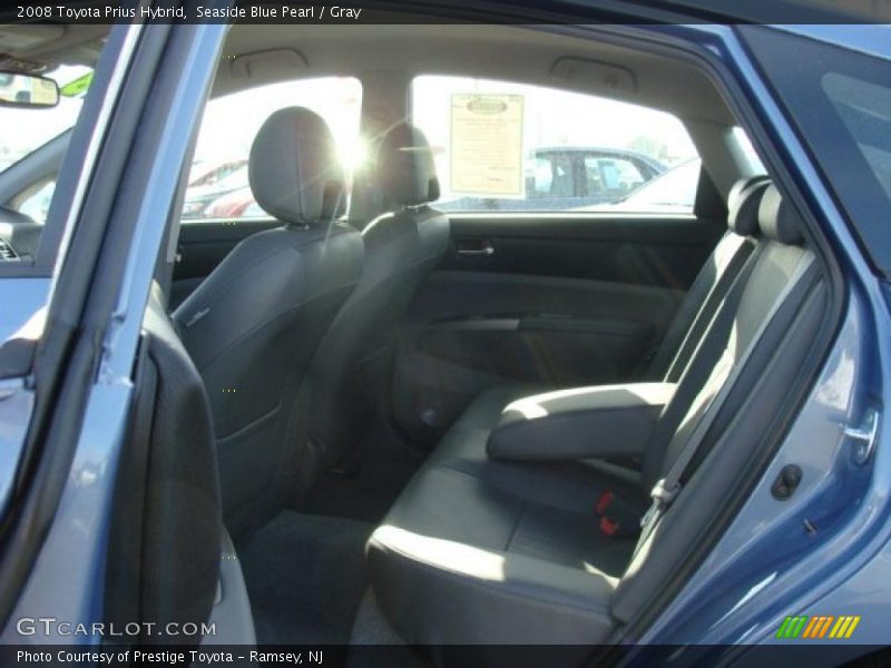 Seaside Blue Pearl / Gray 2008 Toyota Prius Hybrid