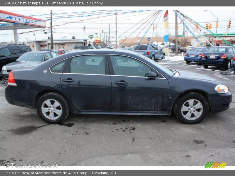 Imperial Blue Metallic / Ebony 2009 Chevrolet Impala LT